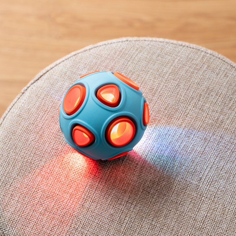 Pelota Dispensadora de Premios para Perros 🐾 Juguete Interactivo con Luz LED