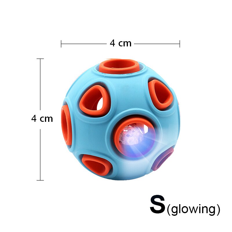 Pelota Dispensadora de Premios para Perros 🐾 Juguete Interactivo con Luz LED