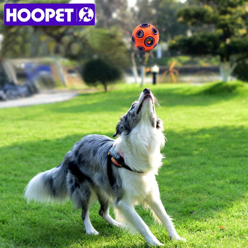 Pelota Dispensadora de Premios para Perros 🐾 Juguete Interactivo con Luz LED