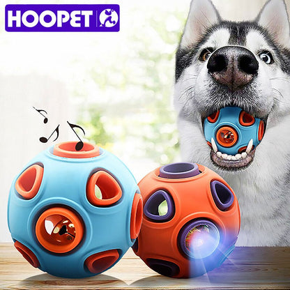 Pelota Dispensadora de Premios para Perros 🐾 Juguete Interactivo con Luz LED