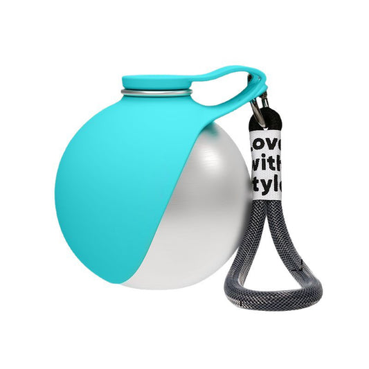 Botella de Agua Portátil para Perros 🐾 Sin BPA · Antigoteo · Lista para Aventuras