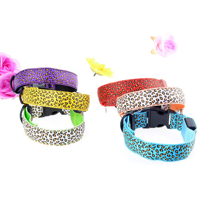 Collar LED Luminoso para Perros – Paseos Nocturnos con Mayor Visibilidad